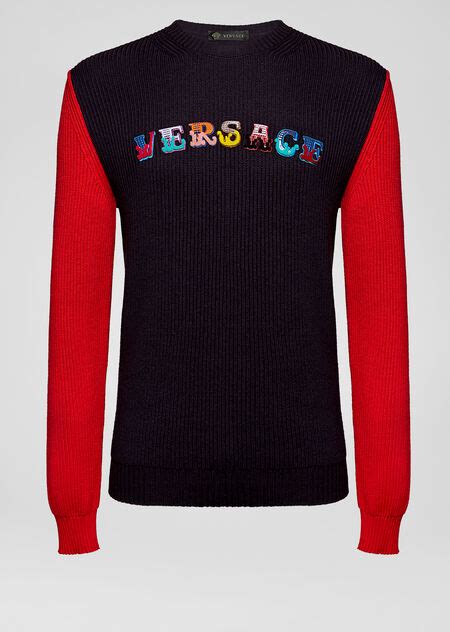 versace pike herr|versace knitwear for men.